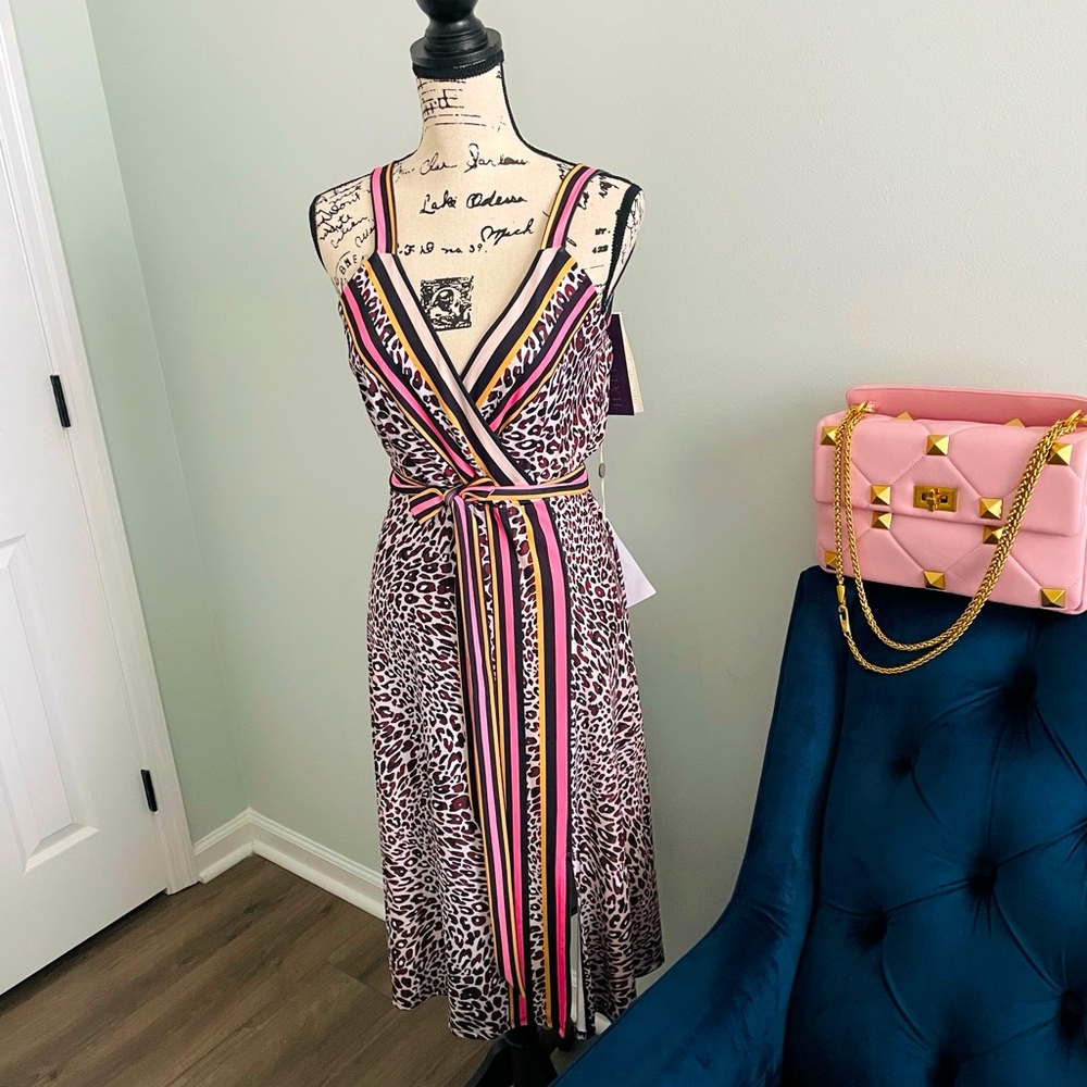 Hale Bob Evie Midi Dress – L